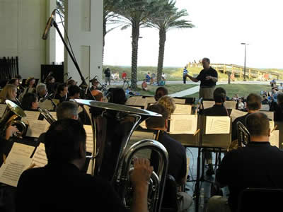 Concert on the beach